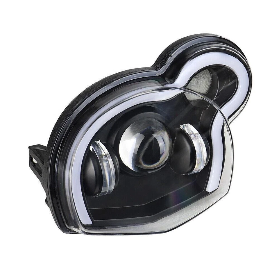 For BMW G650GS Sertao 2009-16 F650GS 2000-07 LED Headlight Assembly Hi/Lo Beam - Image 3 of 4