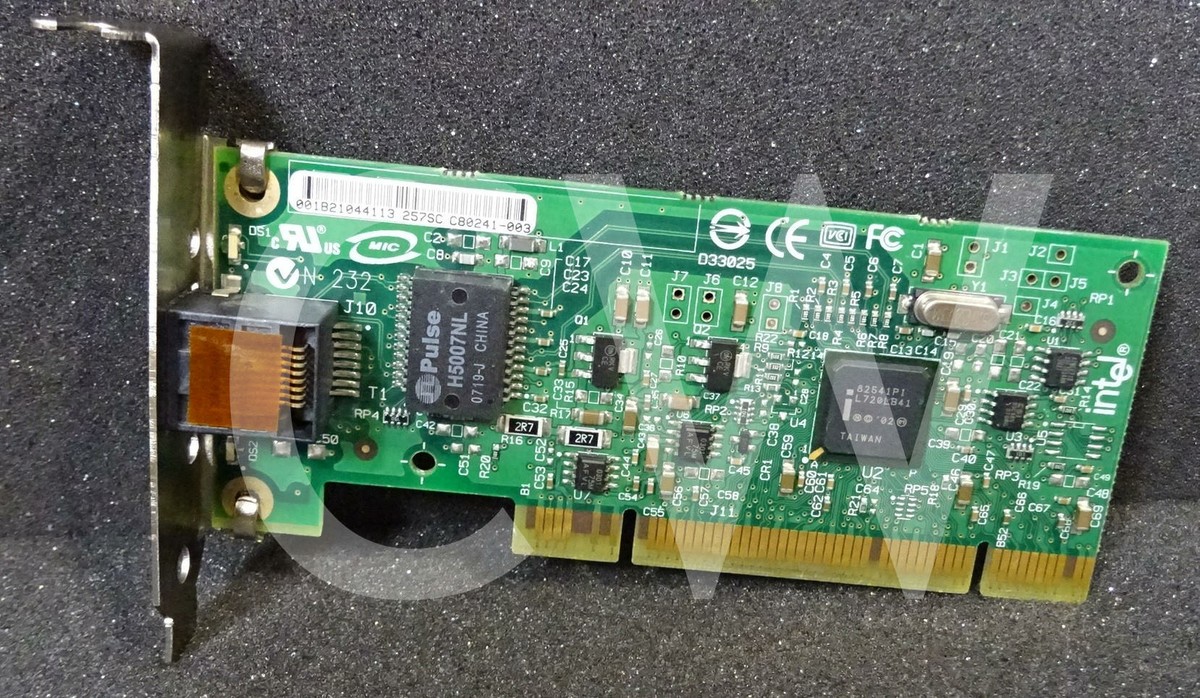 Scheda Di Rete Intel PRO/1000 GT Gigabit Ethernet PCI LP 1 Porta - PWLA8391GTLBLK, Aperto Ma Nuovo