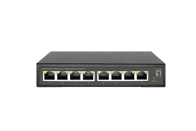 LevelOne GES-2108 Hilbert 8-Port Gigabit Smart  Lite Switch ~E~