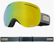 NEW Dragon X1 Snow Goggles-Reused-Lumalens Gold LL Amber