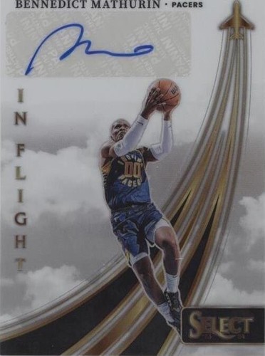 Bennedict Mathurin 2023-24 Prizm Gold Sparkle #/24 #14 | eBay