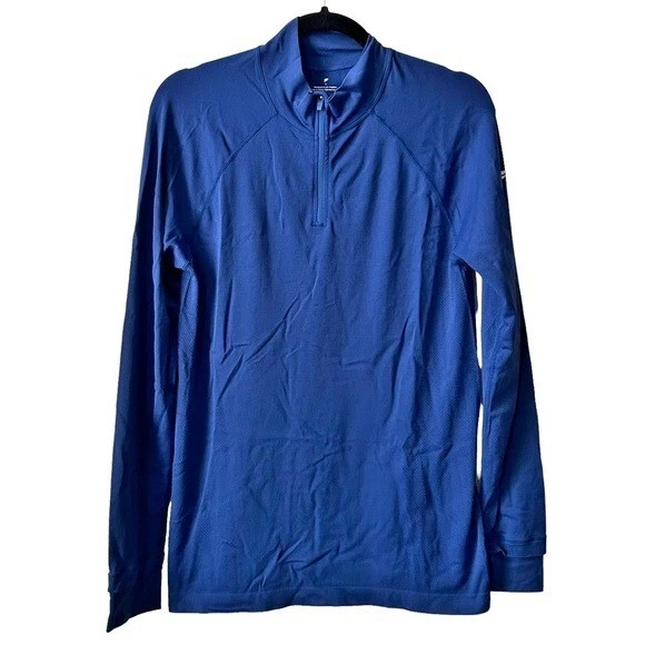 fabletics the training day quarter zip long sleeve shirt