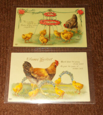 OSTERNGRÜSSE VINTAGE POSTKARTEN UNGELAUFEN EA SCHWERDTFEGER & CO POSTKARTE AUSWÄHLEN