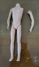 Vtg 1965 GILBERT James Bond 007 Action Figure NO HEAD Broken Arms Neck
