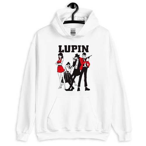 Lupin The Third Shirt, Lupin III, Lupin the 3rd new Unisex Hoodie - Picture 5 of 5