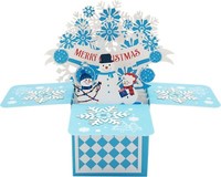 Weihnachtskarten 3D Pop Up Mit NatüRlichem Umschlag - Pop-Up-Weihnachtskarten