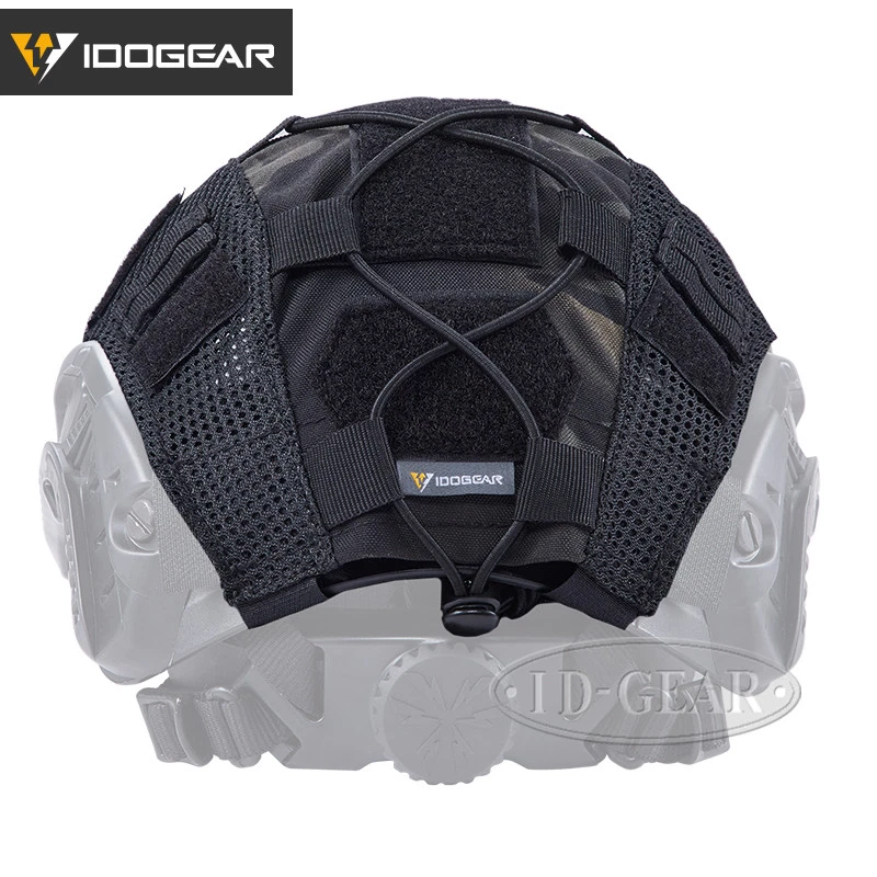 IDOGEAR Tactical Helmet Cover for FAST Helmet Camo BJ/PJ/MH Type Helmet Hunting - Image 4 of 4