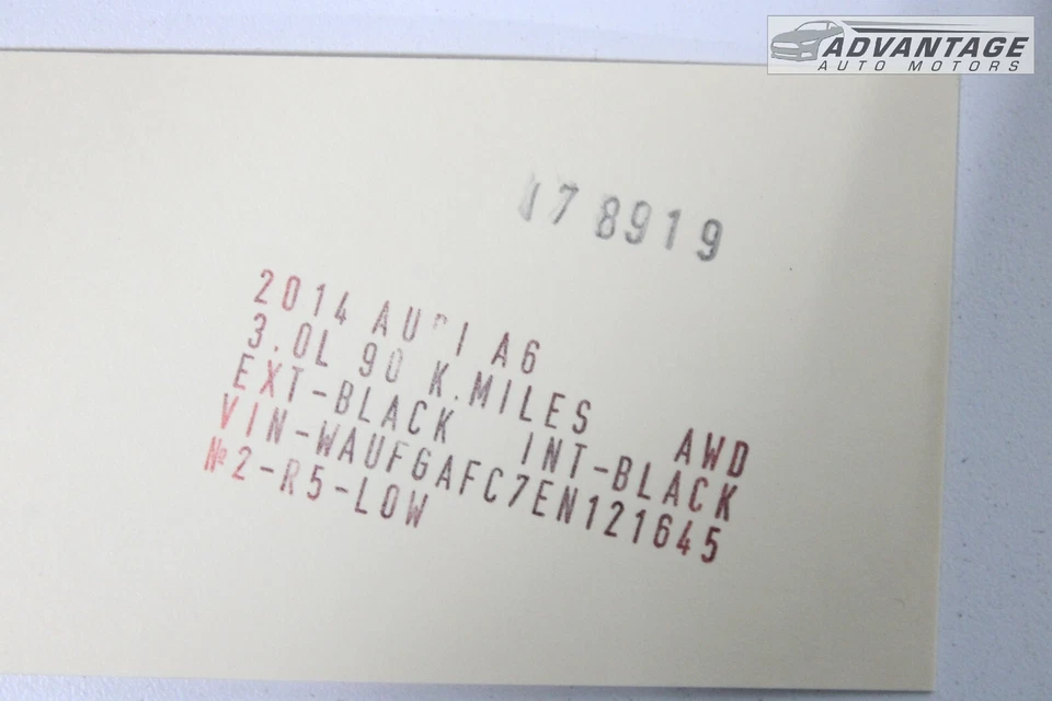 AUDI A6 QUATTRO 2012-2018 3,0 L combustible gasolina bomba tanque tapa 4G0201317 OEM Foto 4 de 4