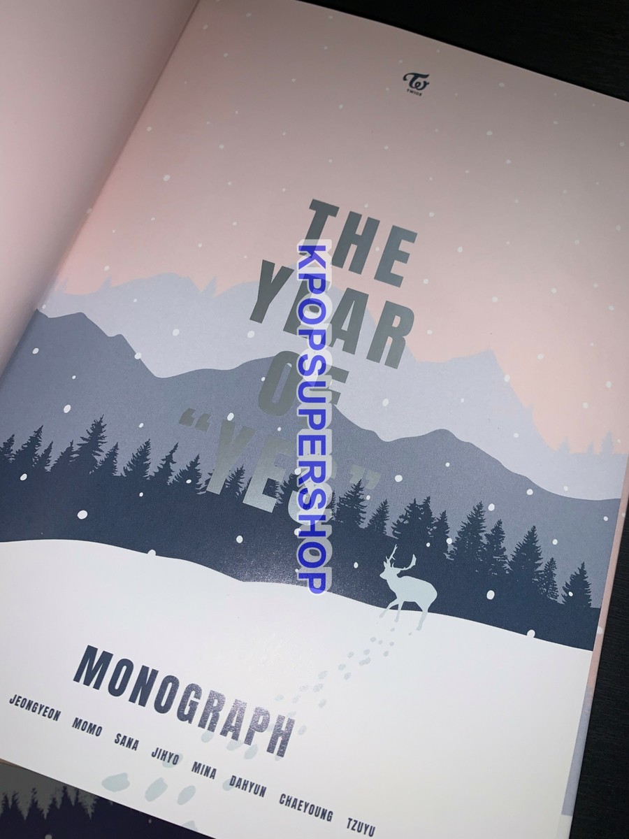 【新品未開封】 twice the year of yes monograph TWICE The Year of Yes Monograph NEW Sealed | eBay