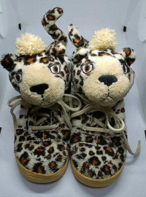 Babygröße! Adidas Jeremy Scott JS LEOPARD V24578 US8.5K (Not8.5) No Box G+