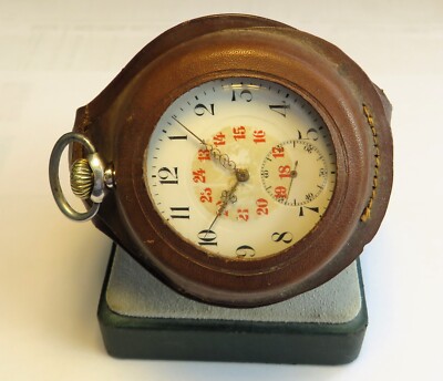 Zenith 0,800 Silber frühe Fliegeruhr Reichsluftwaffe Jasta 1914 WK 1 Richthofen