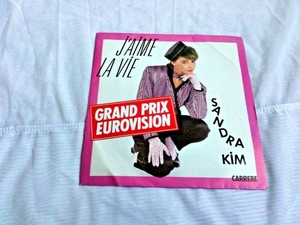 Sandra Kim J Aime La Vie 7 Vinyl Single Eurovision 1986 Belgium Ebay