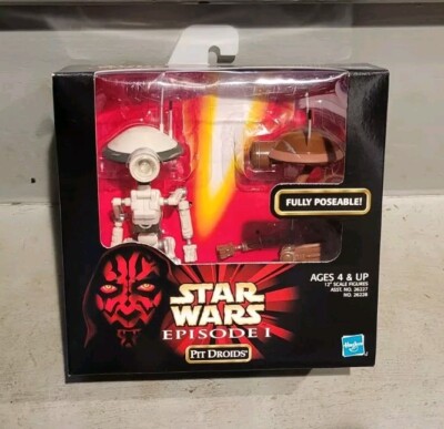NEW! Star Wars Episode I PIT DROIDS 12'' Scale Figures (Hasbro, 1998) A6