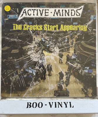 ACTIVE MINDS - ''The Cracks Start Appearing'' LP. Politischer Hardcore Punk NM/ NM