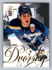 Dalibor Dvorsky 2025-26 Upper Deck Flair Hockey Rookie 🇨🇿 Blues 🏒 #175