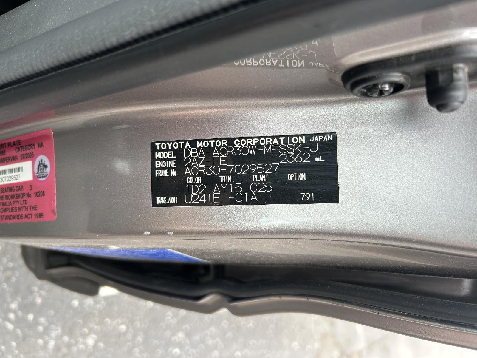 Toyota Estima Power Window Master Switch ACR30 2005-2019 - thumbnail 9