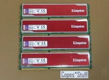Kingston HyperX Red KHX16C9B1RK2/8X DDR3 PC3-12800u 4 x 4GB  16GB Desktop RAM