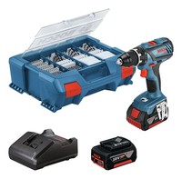 Bosch Professional Akku-Bohrschrauber Gsr 18V-28 Mit 2X Akku 4 Ah - Im L-Case...