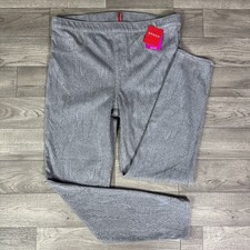 NWT Women's SPANX Ankle Jean-ish Legging Pull On High Rise Grey Python sz XL