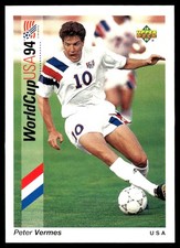 Peter Vermes 1993 Upper Deck World Cup Preview (English/Spanish) #24 USA