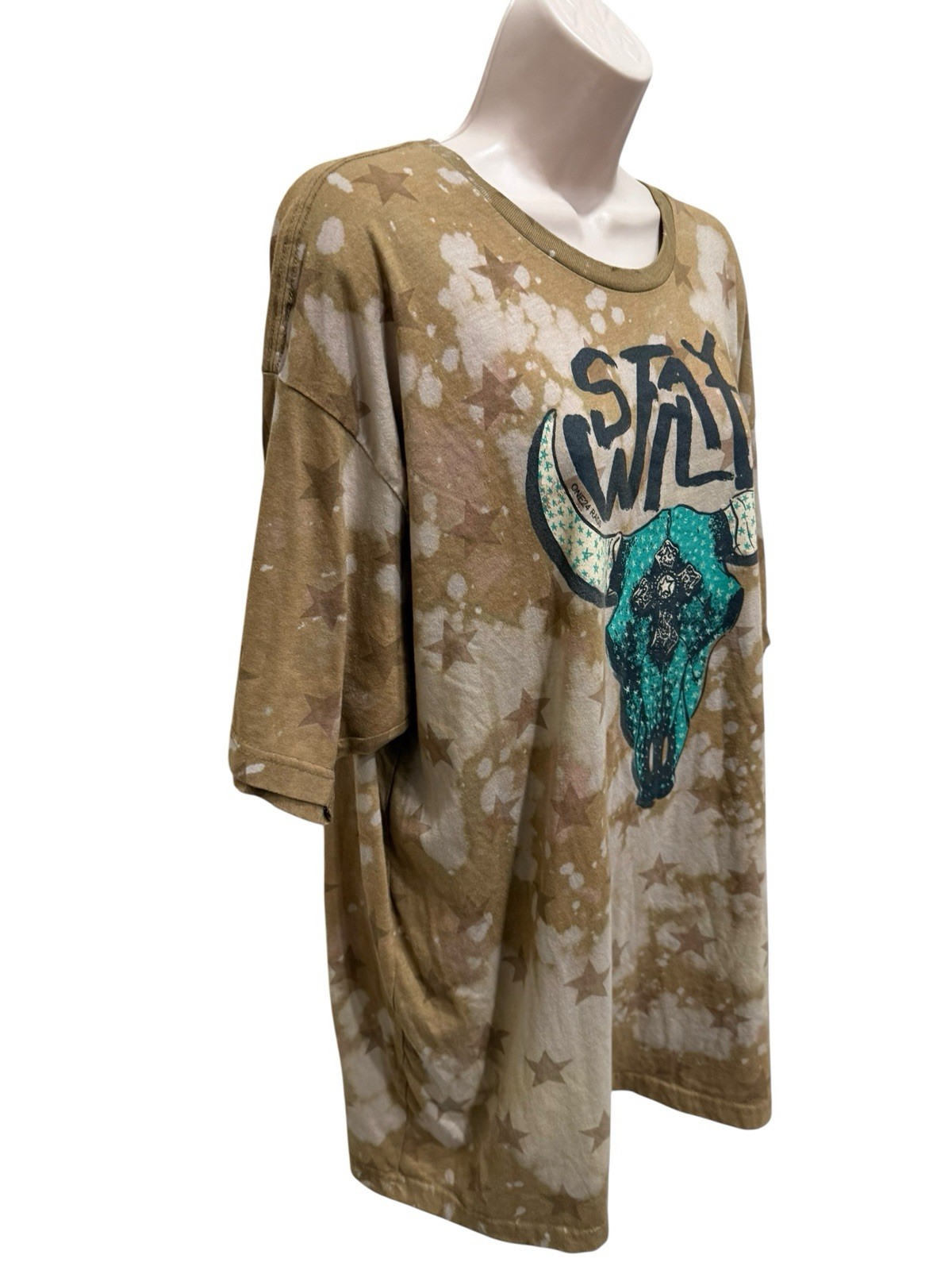 CODE FIVE Graphic Tee Short Sleeve Crew Neck Wome… - image 3