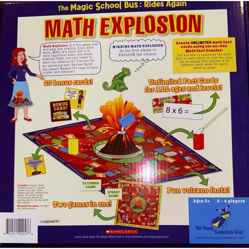 Magic School Bus Math Explosion Game - Image 4 of 4