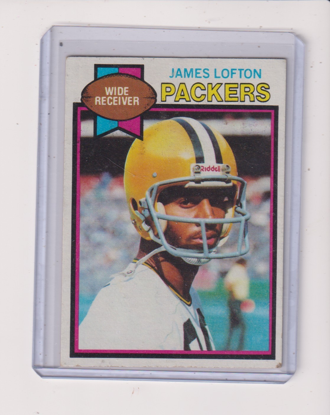 1979 TOPPS #310 JAMES LOFTON RC IN VG/EX CONDITION - GREEN BAY PACKERS