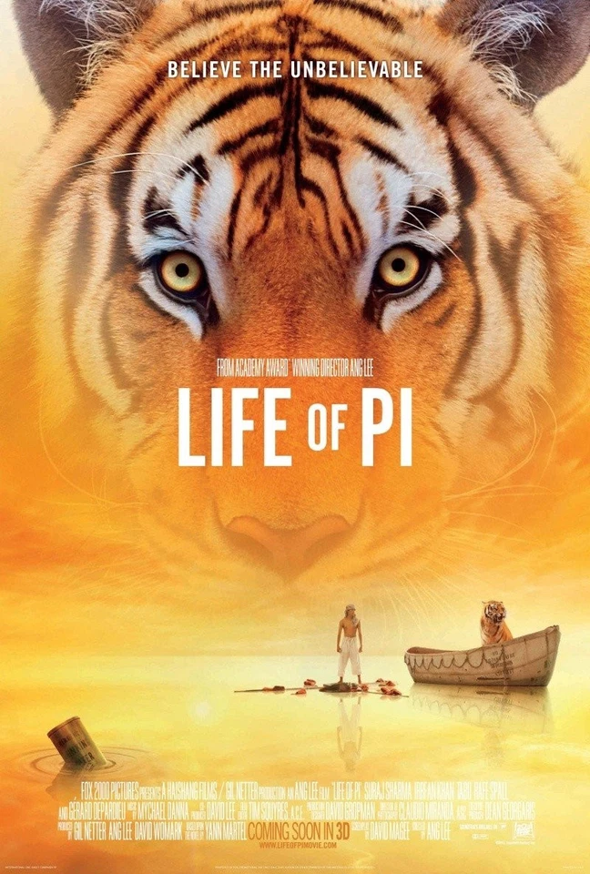Life of pi (DVD) (UK IMPORT) - Image 2 of 2