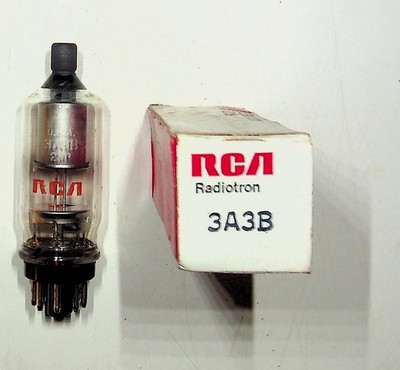 RCA Radiotron 3A3B Electron Vacuum Tube NOS Vintage Audio Component