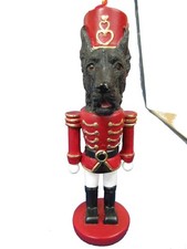 E S Pets 35358-121a Black Great Dane Nutcracker Soldier Dogs Ornament