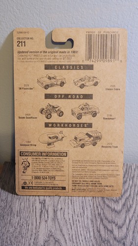 1991 Mattel Hot Wheels - Twin Mill II #211 - Diecast - NIP! - Picture 2 of 2