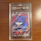 TAG Gem Mint 10 Gengar ex 193/162 SV05 Temporal Forces Holo Ultra Rare (2024)