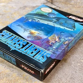 Silent Service Cartridge & Box - Nintendo Entertainment System NES **SEE DESC**
