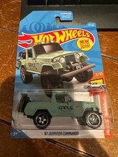 2019 Hot Wheels HW Hot Truck '67 Jeepster Commando #84 Green