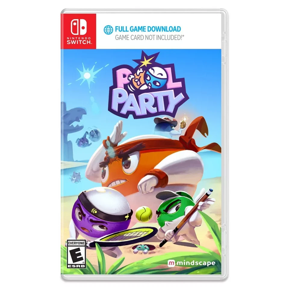 Pool Party Video Game for Nintendo Switch Brand New
