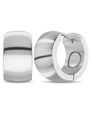 MagnetRX Magnetic Earrings for Women Polished Stainless Steel Silver  Medium 