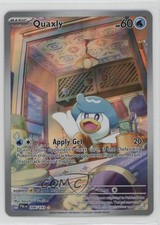 Quaxly Illustration Rare Pokemon Scarlet & Violet Paldea Evolved PAL #206