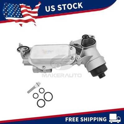 Engine Oil Cooler Filter Housing 93186324 For Chevy Cruze Sonic Aveo 1.6L 1.8L