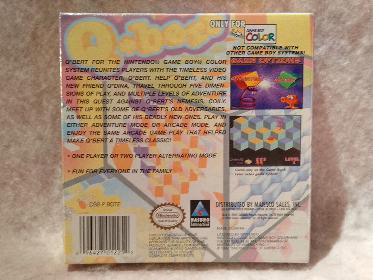 Qbert (Nintendo Game Boy Color, 2000) for sale online | eBay