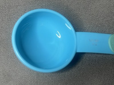 KitchenAid Measuring 1/4 Cup Sky Blue Grip Handle Kitchen Utensil