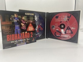 PlayStation 1 PS1 Console w/ Resident Evil Dino Crisis 8 set JP Ver.  SCPH-7000 