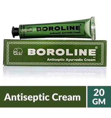 6XBoroline Antiseptic Ayurvedic Cream 20g Tubes Skin Care USA Seller Exp: 4/28