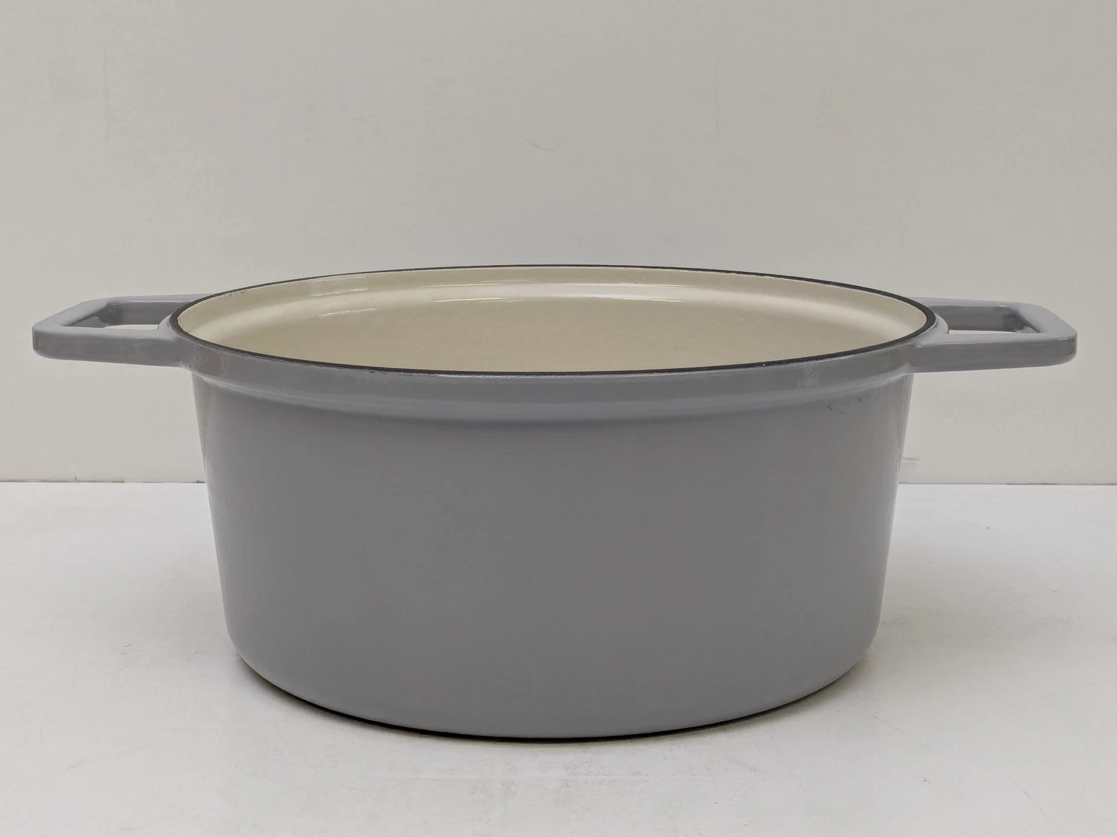 2-in-1 Dutch Oven Enameled Cast-Iron Dutch Oven Gray
Opens in a new window or tab