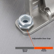 Bisagra ajustable Bisagra de alta resistencia para construcción de alta resistencia Puerta minimalista