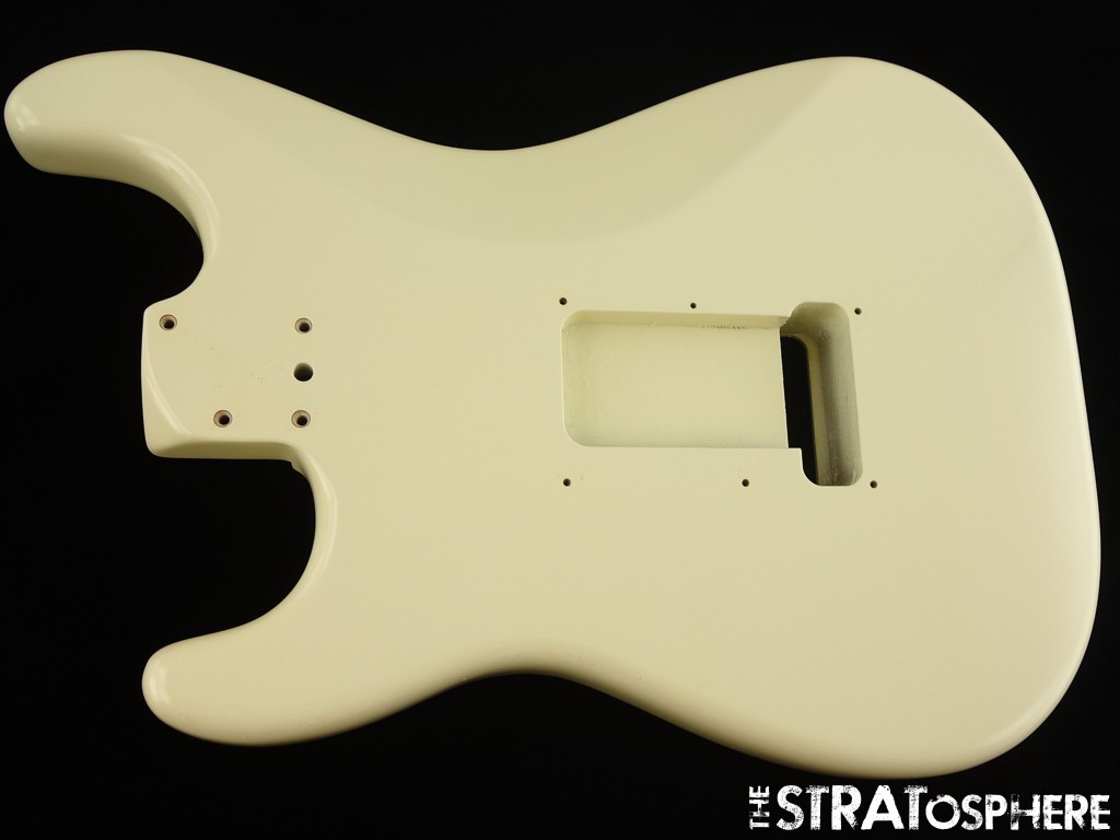 USA Fender JEFF BECK Stratocaster Strat BODY Guitar Olympic White