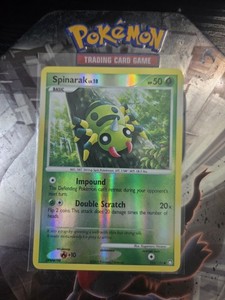Spinarak Rev Holo 103/123 Mysterious Treasures Pokemon Card