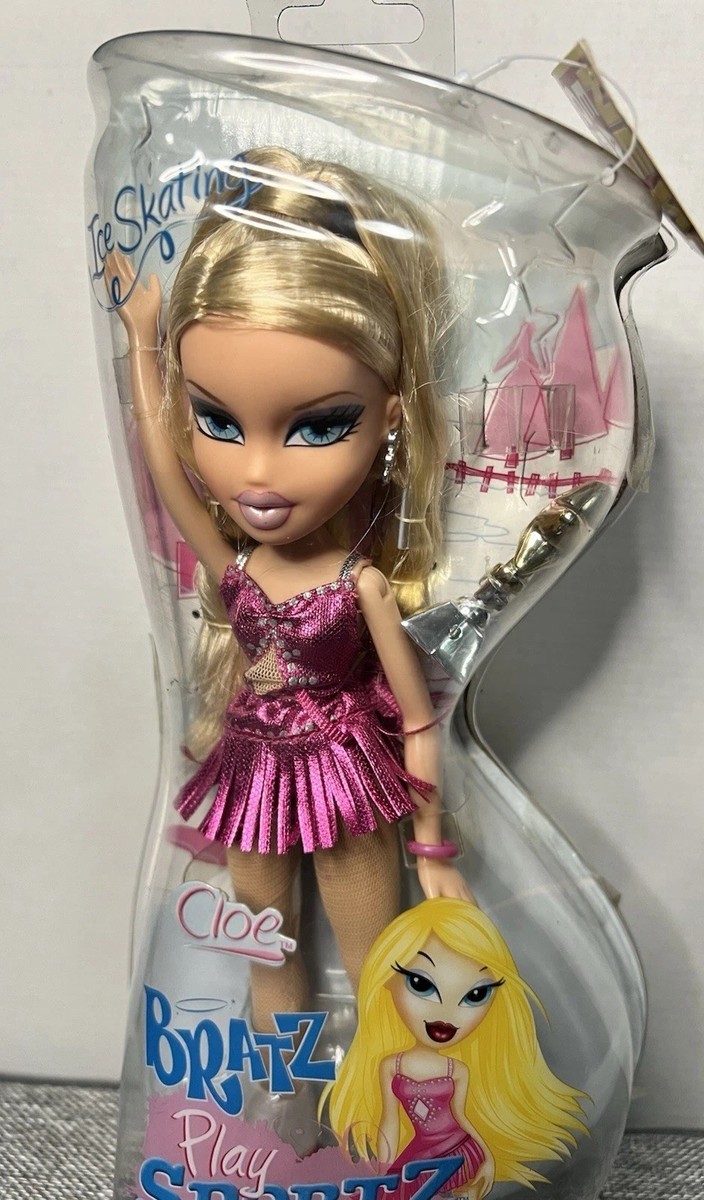 MGA 2007 Bratz Play Sportz Ice Skating Cloe Doll SEALED NRFB NEW