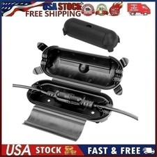 Outdoor Extension Cord Cover, Weatherproof Electrical Connection Box w/ Seal S-1