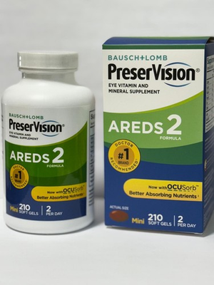 #ad #ad PreserVision AREDS 2 210 Count Mini Soft Gels Eye Vitamins Exp 03 2027 New $24.88