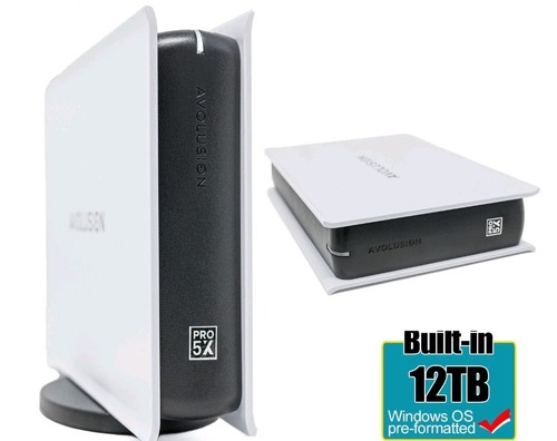 Avolusion PRO-5X Series 12TB USB 3.0 External Gaming Hard Drive NEW